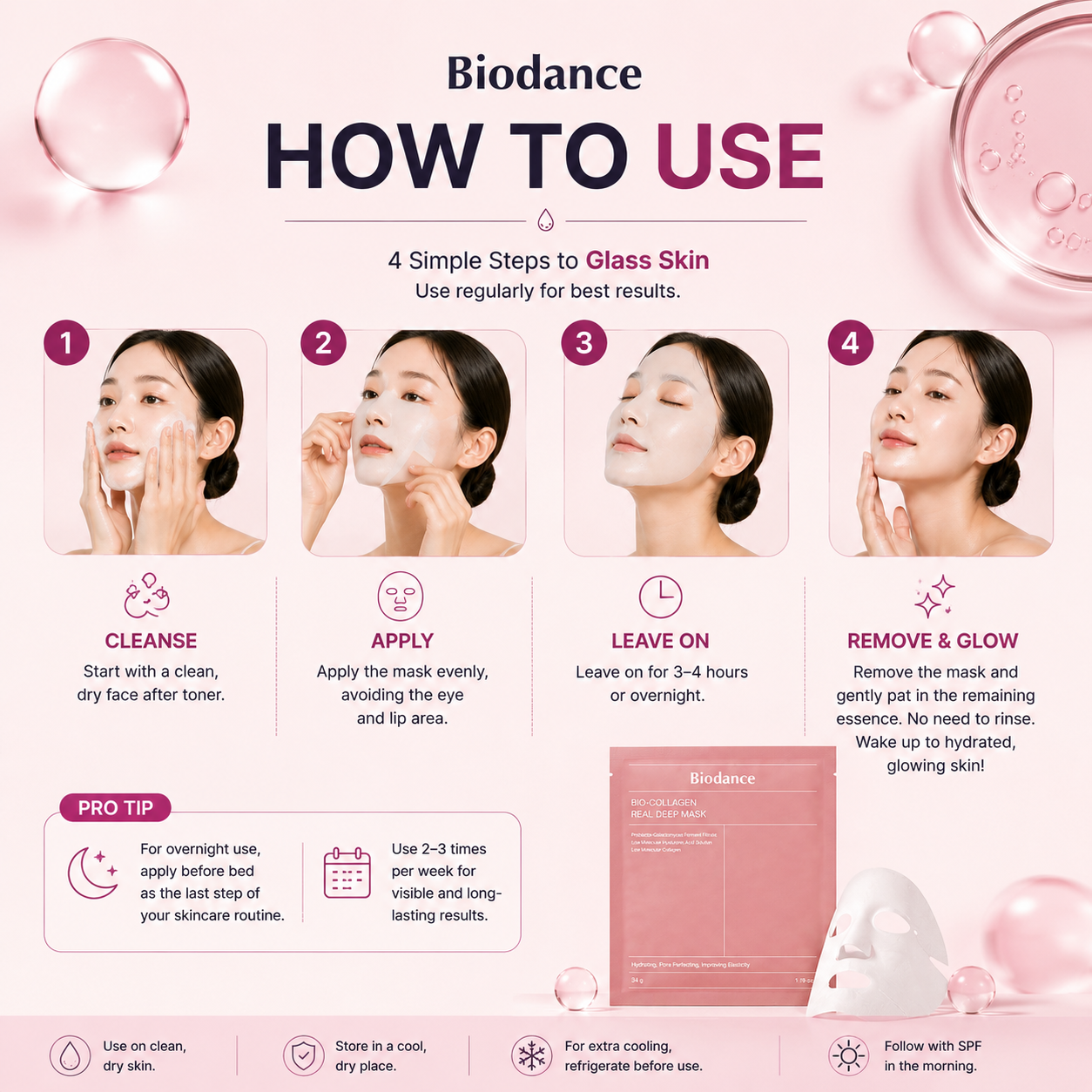 Biodance Bio-Collagen Real Deep Mask | Deep Hydration